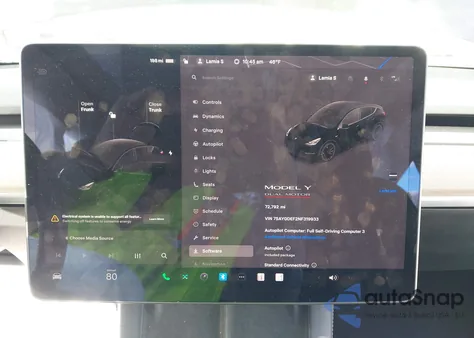 2022 Tesla Model Y Performance Dual Motor All-Wheel Drive from USA, damaged, VIN 7SAYGDEF2NF319933